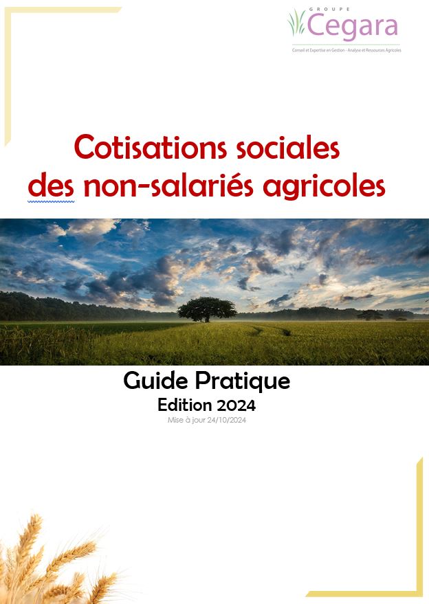 Cotisations sociales MSA 2024