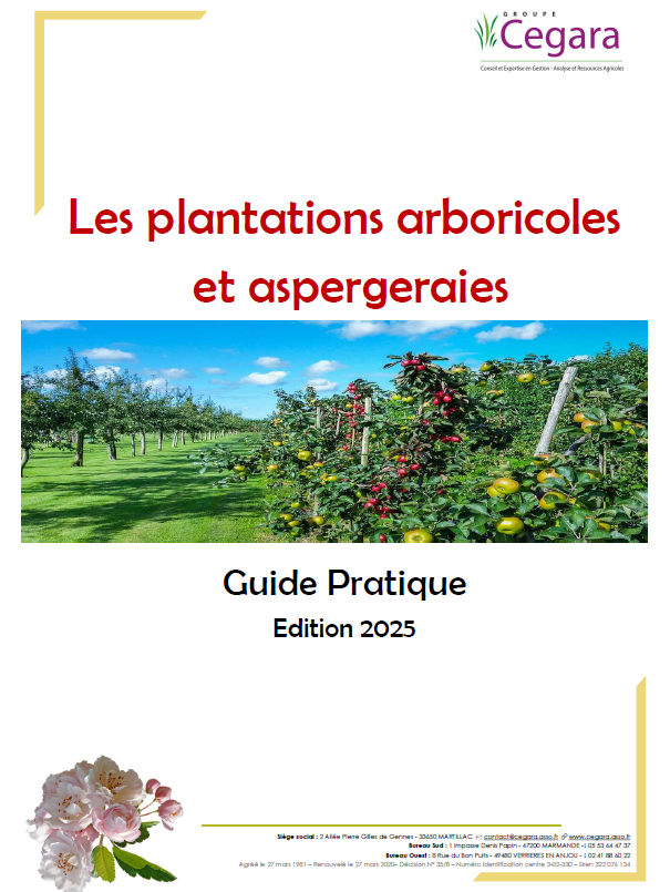 Plantations arboricoles et aspergeraies déc 2025