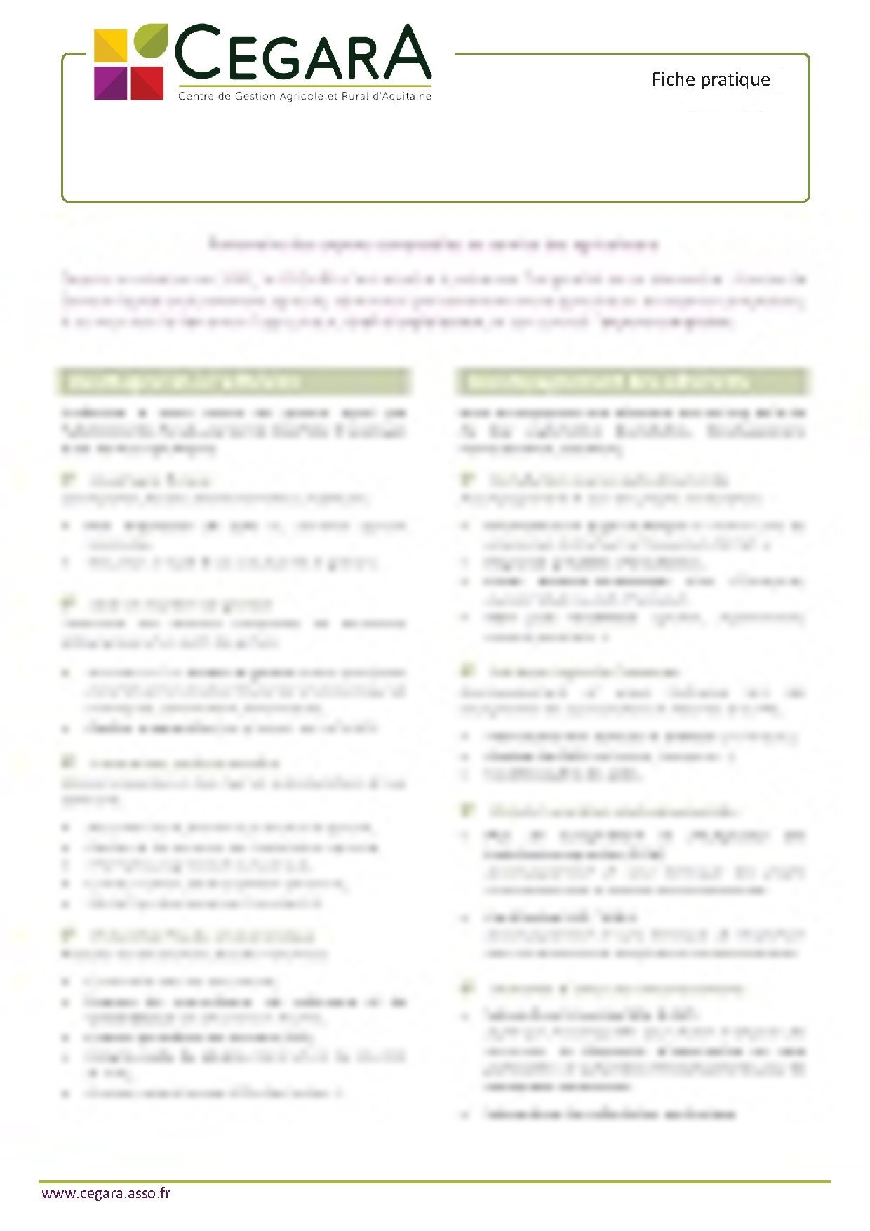 Les Déductions pour Epargne de Précaution (DEP)